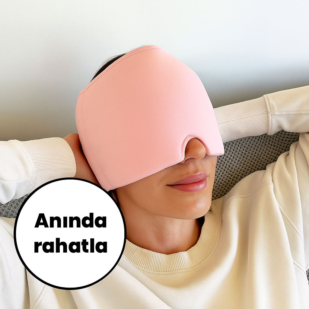 Migrenlix Soğuk Terapi Baş Ağrısı Serinletici Şapka